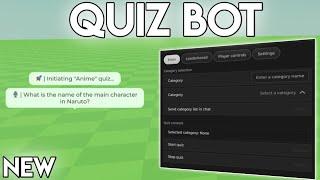 [OP] Roblox New Quiz Bot Script 