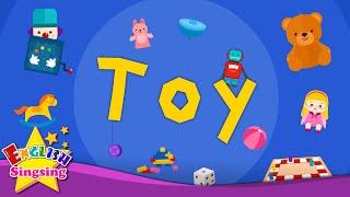 Kids vocabulary - Toy - toy vocab - Learn English for kids - English educational video