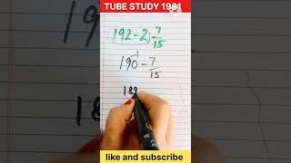 Trick for mixed fractios#viralmaths#mathstricks #basicmaths#maths #shorts