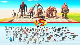 Infernals vs All Units - Animal Revolt Battle Simulator