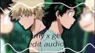 enemy x genius - imagine dragons, [edit audio]