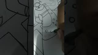 part-1 Happy diwali drawing .#mahi craft and artist