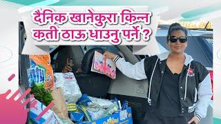 दैनिक खानेकुरा किन्न कती ठाऊ धाउनु पर्ने ?/के के पाउछ -कुन ठाऊमा ?RICHA GHIMIRE/WELLDONECREATIONS