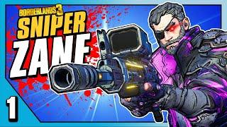 Borderlands 3 | Snipers Only Zane Challenge | Day #1