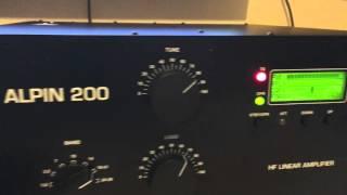 ALPIN 200 HF LINEAR AMPLIFIER