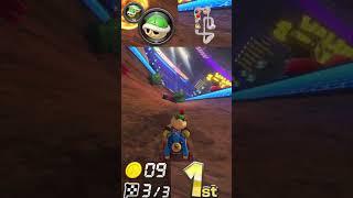 Easiest win of all time?? | Mario Kart 8 Deluxe #shorts #mariokart