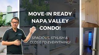 Wine Country Oasis! Remodeled End-Unit Condo in Prime Napa Location!