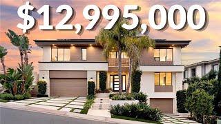 Inside a $12,995,000 MANSION With CRAZY OCEAN VIEWS | Dana Point Mansion Tour