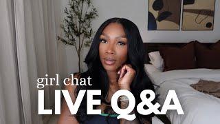 LIVE girl chat Q&A | where I’ve been + making friends in your 20’s + finding your style + more