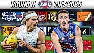 AFL Round 11 | Tips & Predictions 2025