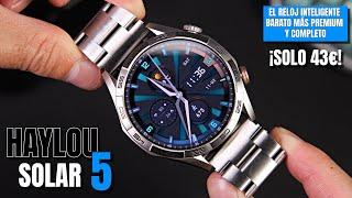 HAYLOU Solar 5 ⌚ El reloj inteligente BARATO más premium y completo | REVIEW