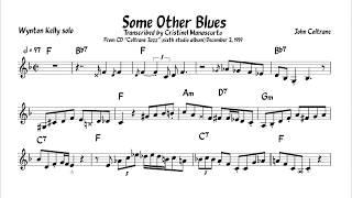 Wynton Kelly  - Some Other Blues (transcription) #Blues