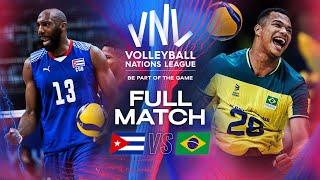 Cuba  vs. Brazil  - 2024 VNL | Full Match - Week 1