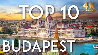 TOP 10 látnivaló BUDAPESTEN | Magyarországi útikalauz 4K-ban