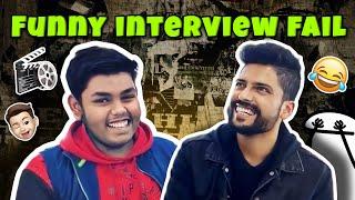 Funny Interview Fail |  Prateek Sir and Om Prabhu | Bloopers 