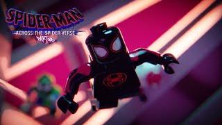 Part Of The Spider-Man: Across The Spider-Verse Trailer In LEGO - LEGO Recreation