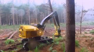 Tigercat LS855C Shovel Logger with 5195 in Tasmania