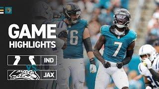 HIGHLIGHTS | Jaguars Top Plays vs. Colts | Week 5 | Jacksonville Jaguars