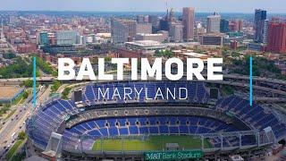 Baltimore, Maryland | 4K drone video