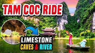 Tam Coc Boat Ride | Exploring Vietnam's Stunning Limestone Caves & River Scenery