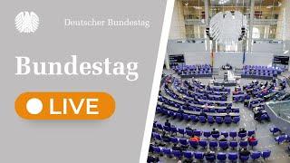 Bundestag Live: 187. Sitzung des Deutschen Bundestages