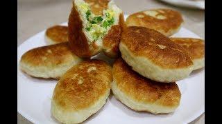 Пирожки с Зеленым Луком и Яйцом/Самое Вкусное Дрожжевое Тесто для Пирожков