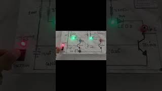 Astable Multivibrator #engineering #electronics #diploma #EB #Shorts #ytshorts #experiment