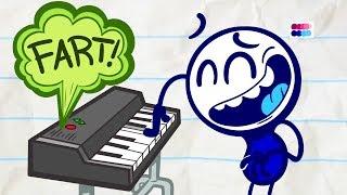 Pencilmate Makes A SONG! | Animated Cartoons Characters | Animated Short Films