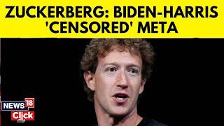 Mark Zuckerberg Alleges Biden-Harris Administration Pressured Meta To Censor Covid-Related Post N18G