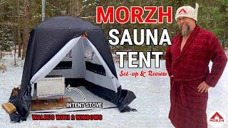 MORZH SAUNA TENT REVIEW