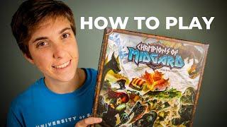 How to Play Champions Of Midgard | Board Game Perspective