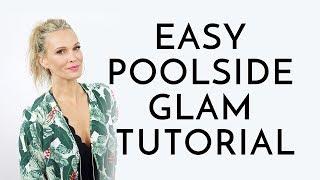 Poolside Makeup Tutorial Full Of SPF!! | Molly Sims