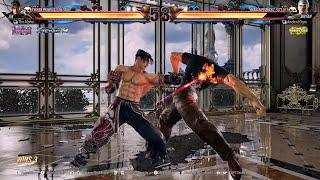 Backdash️ Wavedash️ Side Stepping ️ | Jin Vs Bryan | Tekken 8