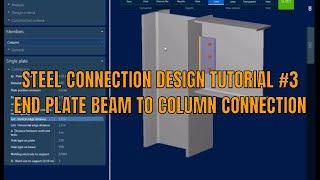 End plate beam to Column steel connection design using Ram connection