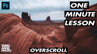 OVERSCROLL IN PHOTOSHOP AND HOW TO ENABLE IT