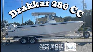 Your dream boat for under $200K?! The Drakkar 280 CC power by twin Yamaha outboards!