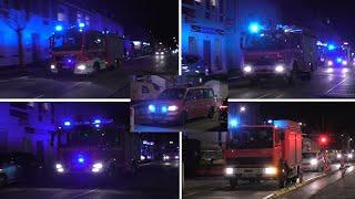 [GEBÄUDEBRAND !] Einsatzfahrten der Freiwilligen Feuerwehr Essen Steele & Horst-Eiberg