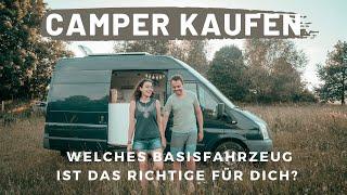 Camper Ausbau BASISFAHRZEUG | Welches Fahrzeugmodell für Camper Van Ausbau | DIY Campervan