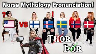 Norse Mythology Pronunciation differences! Thor was not his REAL NAME!