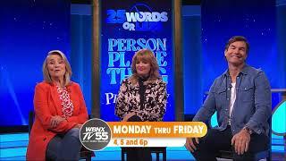 Jerry O'Connell, Meredith Vieira and Melissa Peterman are on WBNX-TV55, Your Fun and Games Station!