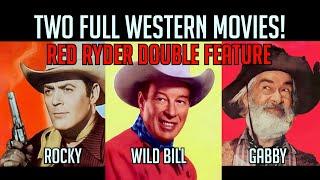 RED HOT Western Movies! Wild Bill Elliott! Alan “Rocky” Lane! Gabby Hayes! Bobby Blake! WOW!