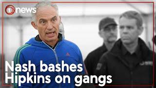 Former Police Minister labels Chris Hipkins 'soft on gangs' | 1News