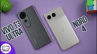 Vivo T3 Ultra vs OnePlus Nord 4 Speedtest Comparison, AnTuTu, GeekBench 