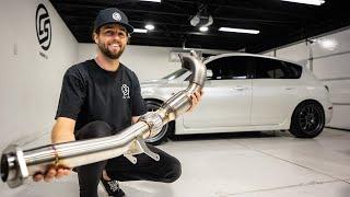 Building a Mazdaspeed3: Exhaust Install! (Cobb 3-Inch)