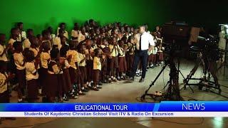 Students Of Kaydomic Christian School Visit ITV & Radio On Excursion