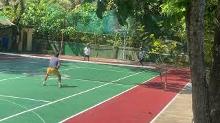 PLAYING IN MABINI TENNIS CLUB PANGASINAN