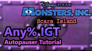 Scare Island Speedrunning - Setting up IGT autopauser + PCSX2 settings