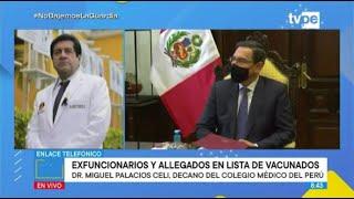 Café con Noticias | Dr. Miguel Palacios, decano del Colegio Médico del Perú