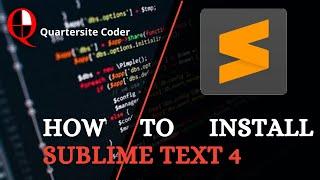 How to download and install Sublime text on windows 7 | sublime text 4 Latest Build