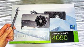 Unboxing A GPU Monster! RTX 4090 (MSI Suprim Liquid X)